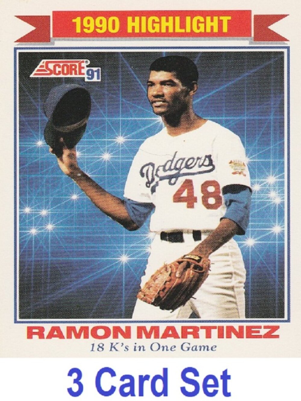 Ramon Martinez Baseball Card Collection
